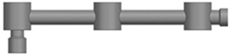 Flow analysis study region to be analyzed flow (water vapor and nitrogen)