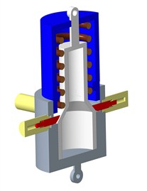 Structural diagram of a self-adaptive anti-galloping device (SAGD): 1 – upper hanging ring;  2 – reset spring; 3 – upper sleeve; 4 – latch; 5 – latch’s reset spring; 6 – fixed cap;  7 – lower sleeve; 8 – piston; 9 – lower hanging ring