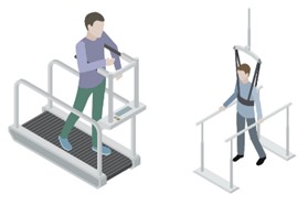 Three types of medical exoskeletons