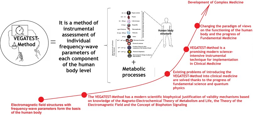 Graphic abstract. A quick look at the VEGATEST-method with the position of complex medicine