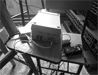 Monitor procedures: a) sensor fusion, b) data logger, c) tool holder, workpiece, accelerometer, digital microscope, d) data acquisition, e) electrical equipment, 80I-600 AC, f) Sandvik type B210