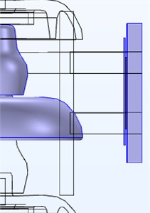Schematic diagram of different detection positions