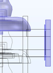 Schematic diagram of different detection positions