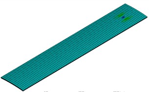 Stress of FRP anti-corrosion layer under scratch