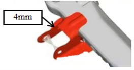 Optimization of front mounting point