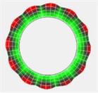 Testing results of the first four modal shapes of brake disc