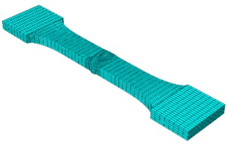 ABAQUS model