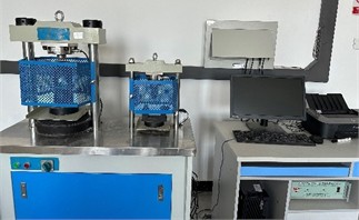 TYE300D cement mortar flexural and compressive testing machine