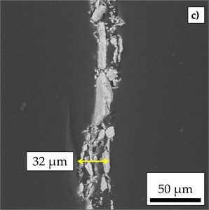 Morphological characterization of samples P1, P2 and P3  and observation of ferromagnetic nanoparticles