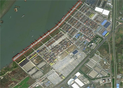Longtan Port area of Nanjing Port