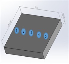 In718 non-wear test specimens geometries