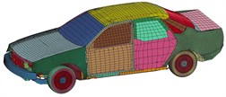 Vehicle finite element model
