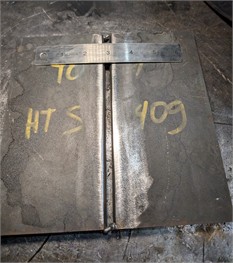 Open root HLBW: a) prior to welding, b) after welding c) etched cross section  of weld shown in b [courtesy of Apollo Machine, Canada]