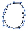 Comparison of modal shapes and frequencies from simulation and test