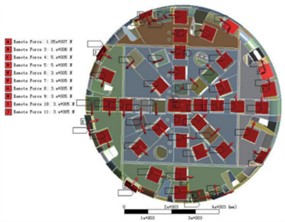 Transient dynamic analysis of the cutterhead structure under ultimate load