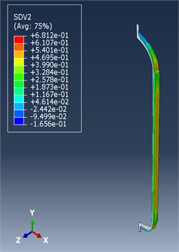 Damage evolution process of the pressure vessel under high-intensity loading