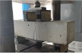 Testing of concrete specimens