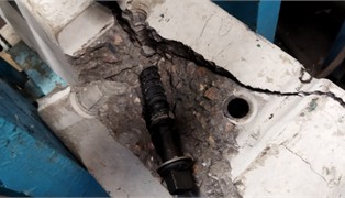 Testing of concrete specimens