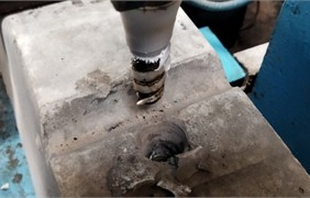 Testing of concrete specimens