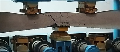 Testing of reinforced concrete sleeper