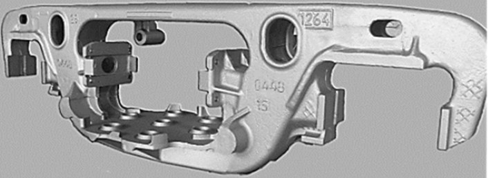 Side frame (general view)