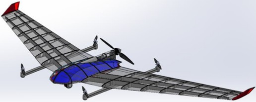 UAV project for manufacturing from composites