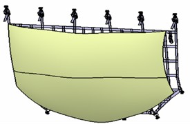 Full-network loading surface