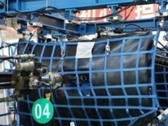 Normal failure mode of the restraint net