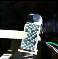 Single frame at a) 50 lux, b) 300 lux.  Image credit: Harold Harrison, UMS Faculty of Engineering Laboratory, 2024