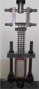 Double shear test sample and test fixture