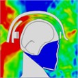 Pressure distribution of continuous lateral impact on the head when wearing a helmet