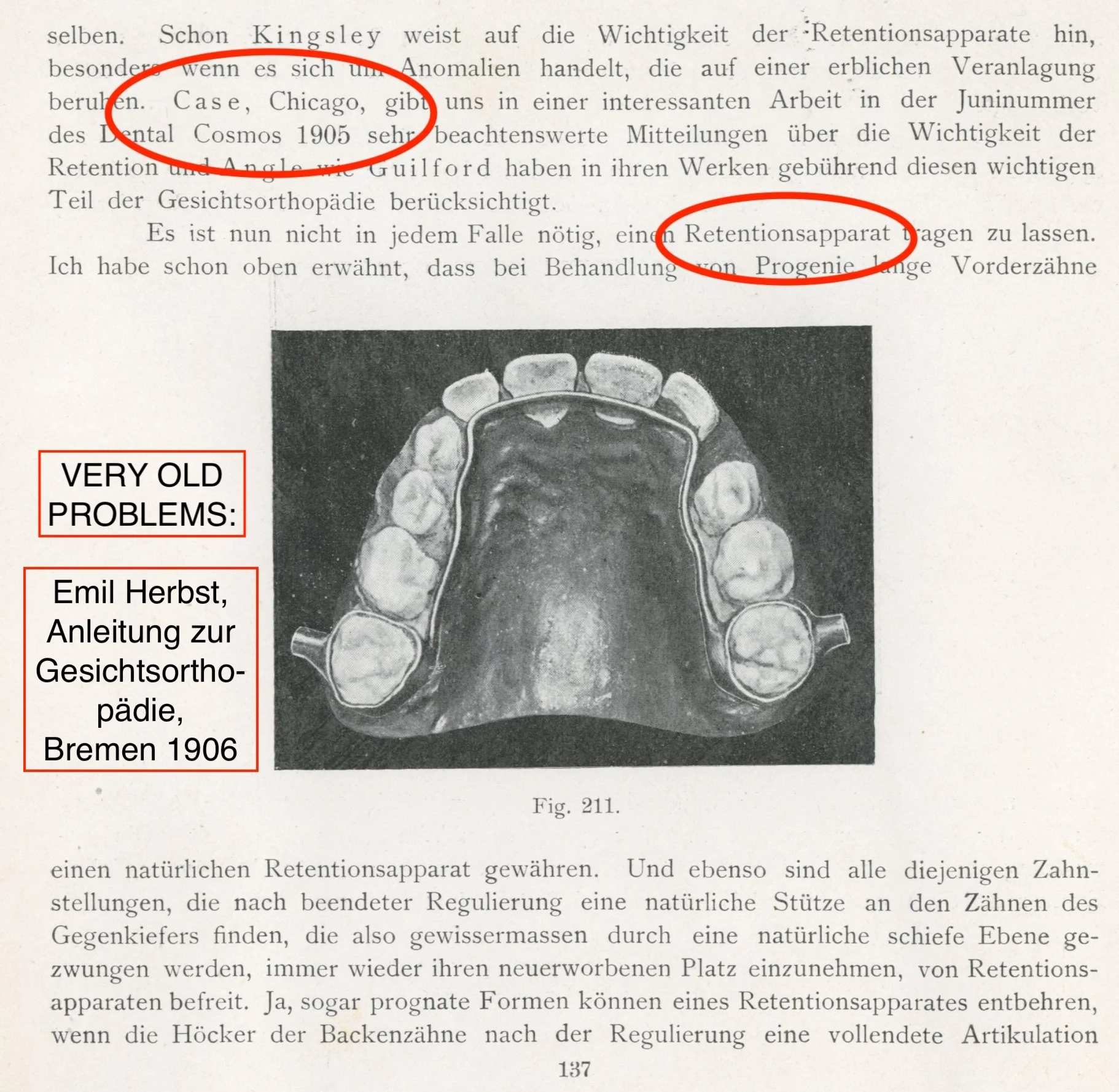 About long-term stability of functional treatment