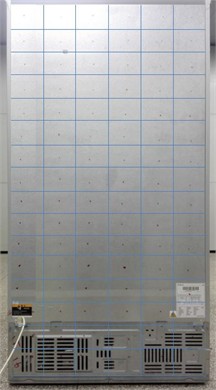 Grid division of refrigerator testing
