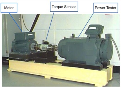 CWRU bearing experimental setup