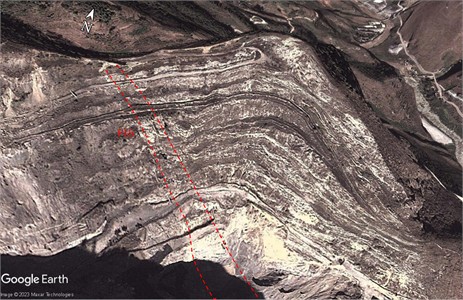 Satellite image from December 2012