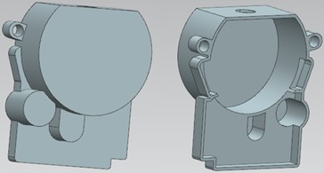 3D drawings of die-cast parts