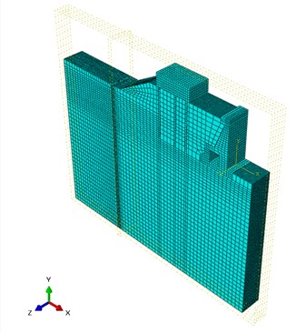 Grid division of engineering case