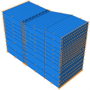 Boundary constraint conditions of model with the slope condition and no slope condition