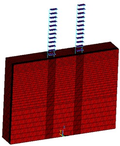 The calculation model of dynamic cross interaction (DCI) system