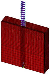 The calculation model of soil-structure dynamic interaction (SSI) system