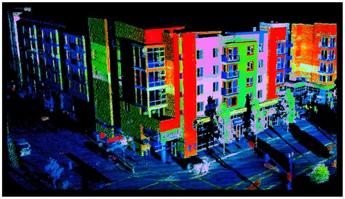 Map fusion results of multi-UAV collaborative task execution