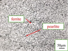 Incomplete recrystallization zones of welded joints at laser welding speeds. Photos taken by Liu Pinxiao in Nanyang on 10 January 2025
