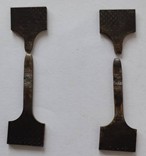 Fracture effect diagrams of tensile specimens. Photos taken by Liu Pinxiao in Nanyang on 13 January 2025