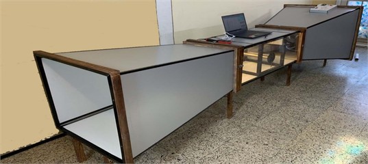 The actual open wind tunnel. The Figure captured by Dr. Firas Ali Jasim,  on 12 December 2023, at the home workshop in Iraq