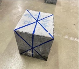 Splitting strength test (Hanghang Wang took the photo, Chang’an University, and 2025.06.03)