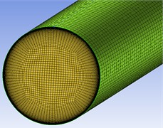 Three computational grids for the area near the air inlet