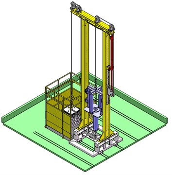 Structure diagram of experimental platform