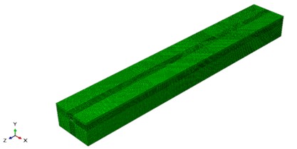 Soil finite element model