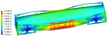 The first four modal shapes