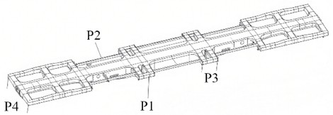 Definition of design variables for the base structure